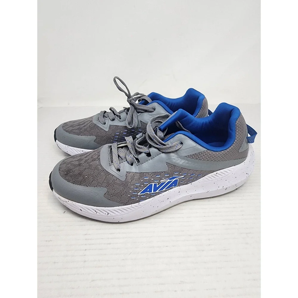 Avia Avi-Storm Mens Running Shoes Grey Blue Athletic‎ Sneakers Size 9